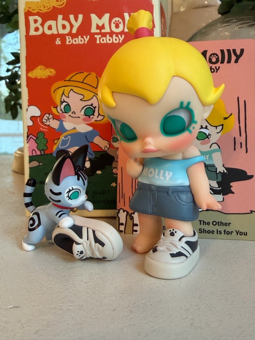 Pop Mart Baby Molly and Baby Tabby figure - The Other Show Is For You